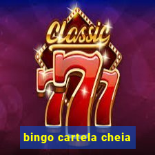 bingo cartela cheia